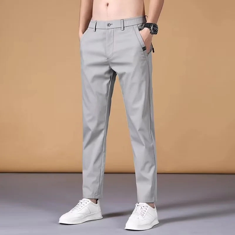 Men's Summer Jogger Pants – Casual Korean Streetwear