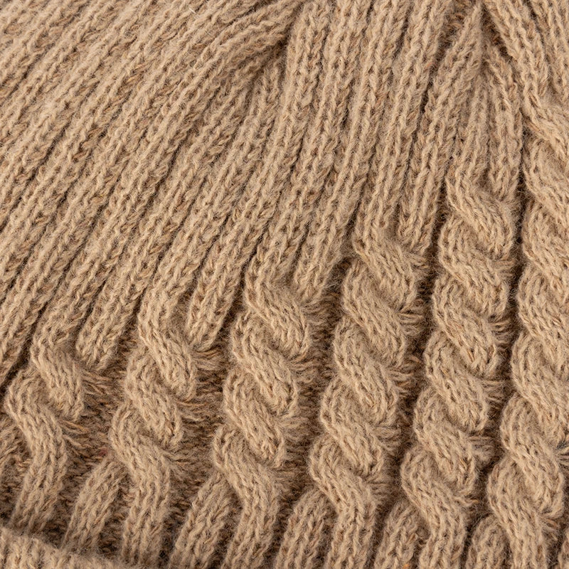 Wintermütze – gestrickte, dicke Unisex-Schädelmütze für Männer und Frauen