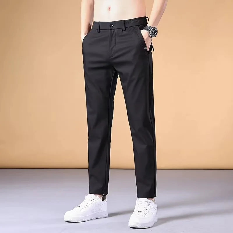 Men's Summer Jogger Pants – Casual Korean Streetwear