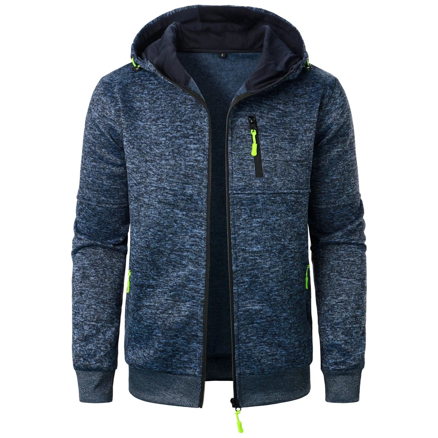 Men's Sports Fitness Casual Hooded Cardigan Jacket